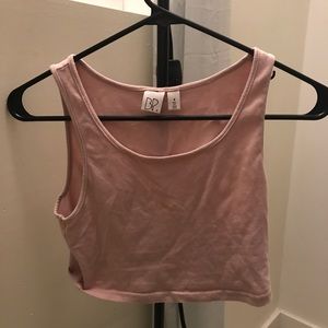 BP light pink crop top